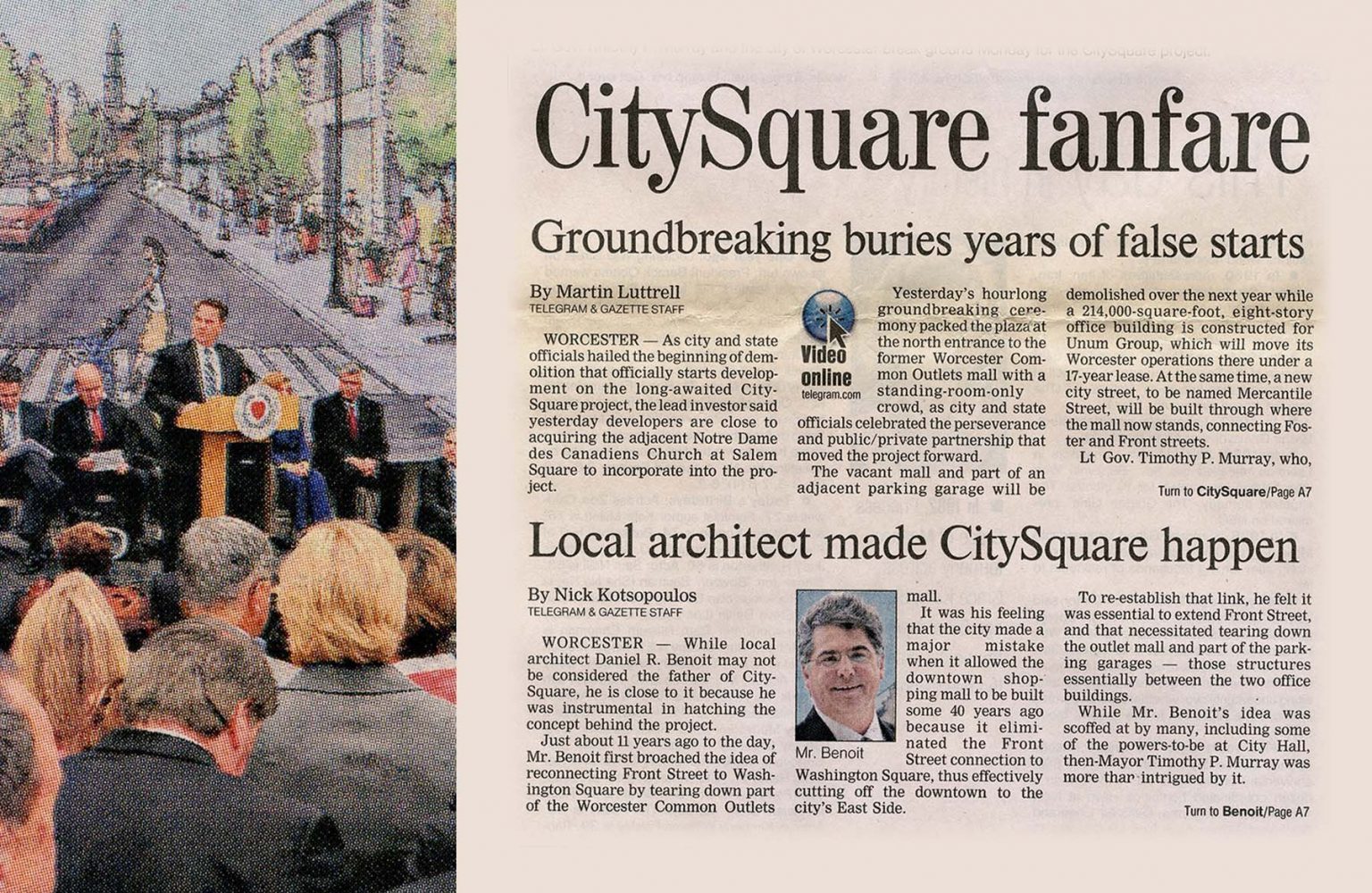 Worcester City Square Benoit Design Group